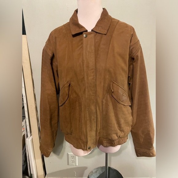 Vintage 1970’s Suede Bomber Jacket - Picture 9 of 9